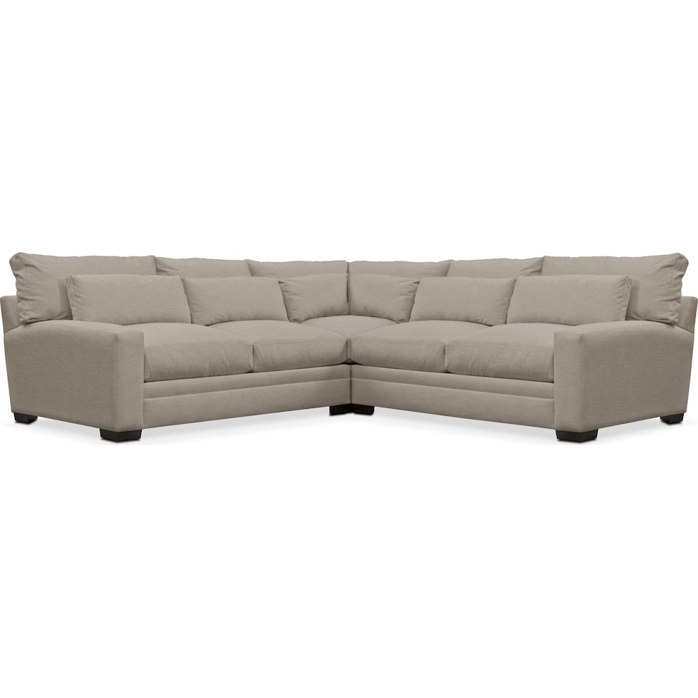 winston gray  pc sectional   
