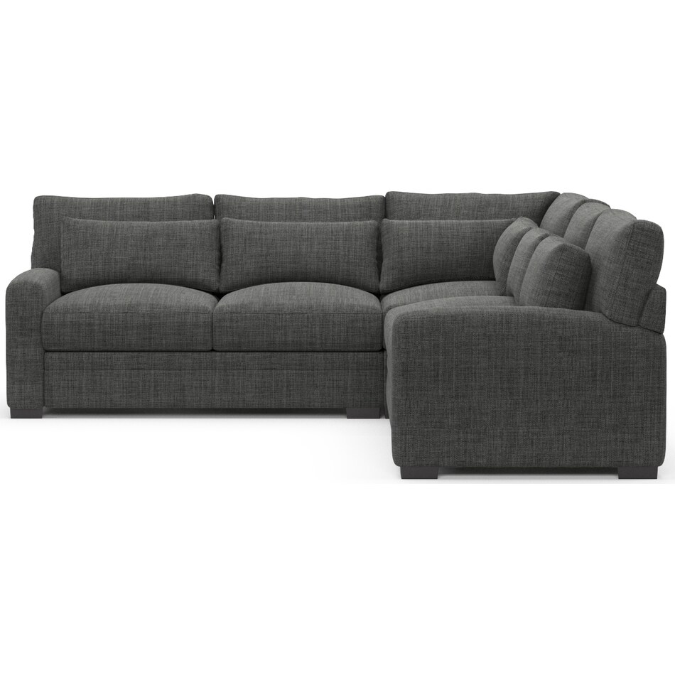 Winston 3Piece Sectional Value City Furniture