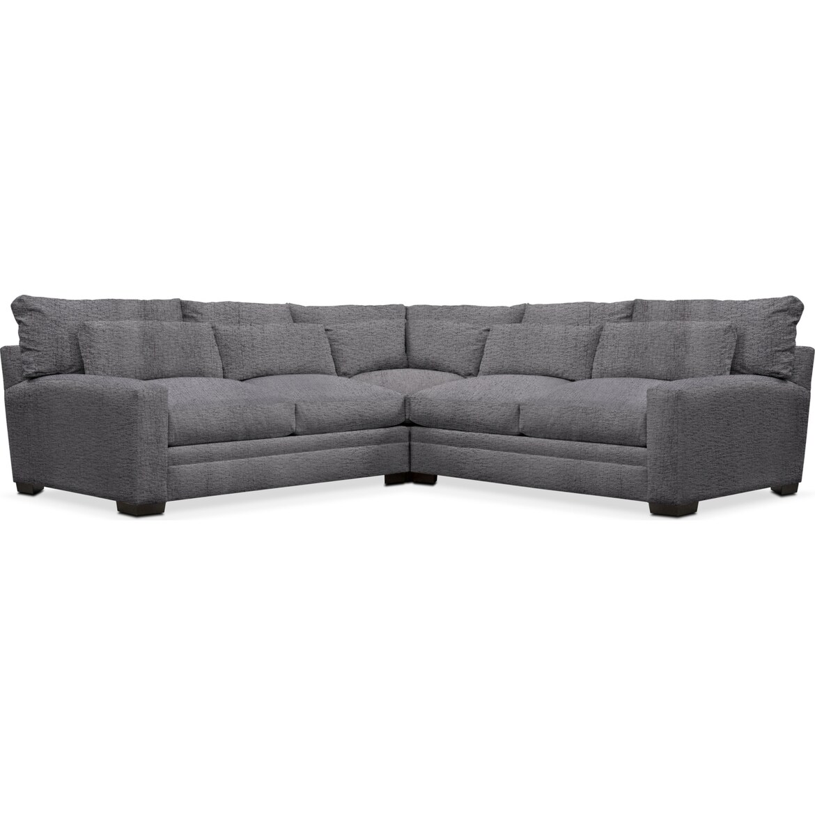 Winston 3-Piece Sectional | Value City Furniture and Mattresses