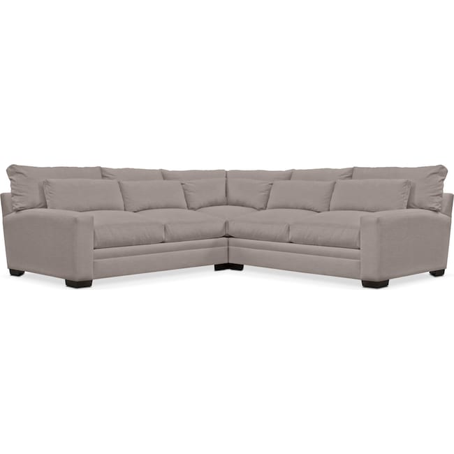 Living Room Furniture - Winston 3-Piece Sectional