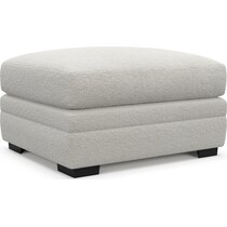 winston gray ottoman   