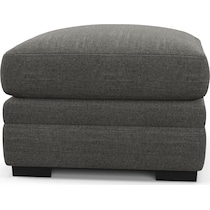 winston gray ottoman   