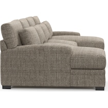 winston gray sectional   