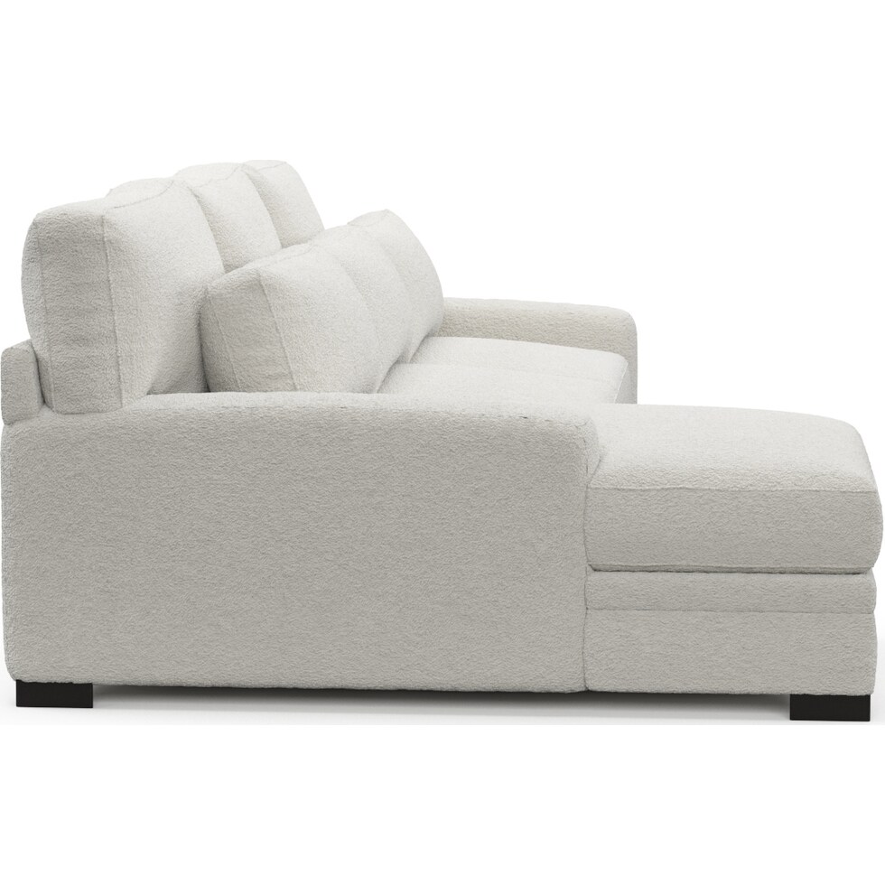 winston gray sectional   