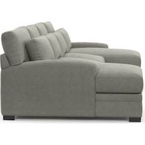 winston gray sectional   