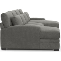 winston gray sectional   