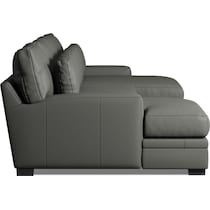winston gray sectional   
