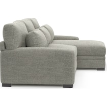 winston gray sectional   