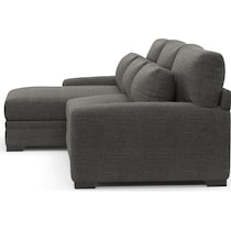 winston gray sectional   