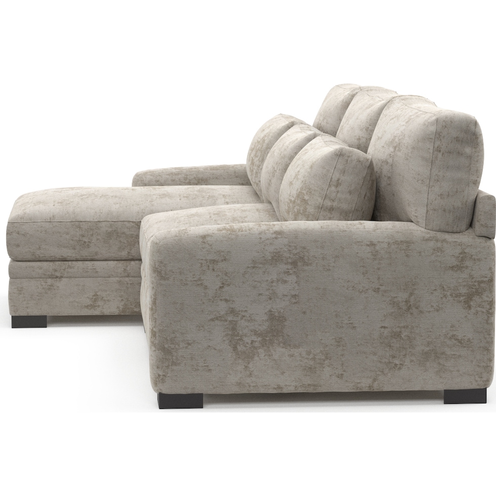 winston gray sectional   