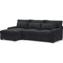 winston gray sectional   