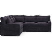 winston gray sectional   