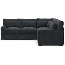 winston gray sectional   