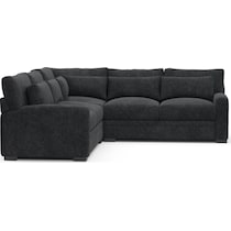 winston gray sectional   