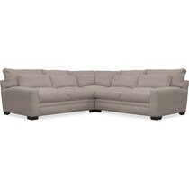 winston gray sectional   
