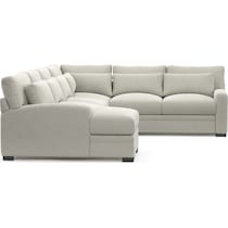 winston gray sectional   