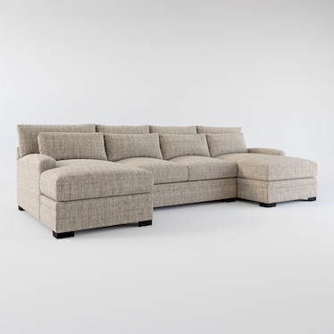 Winston 3-Piece Sectional with Dual Chaise