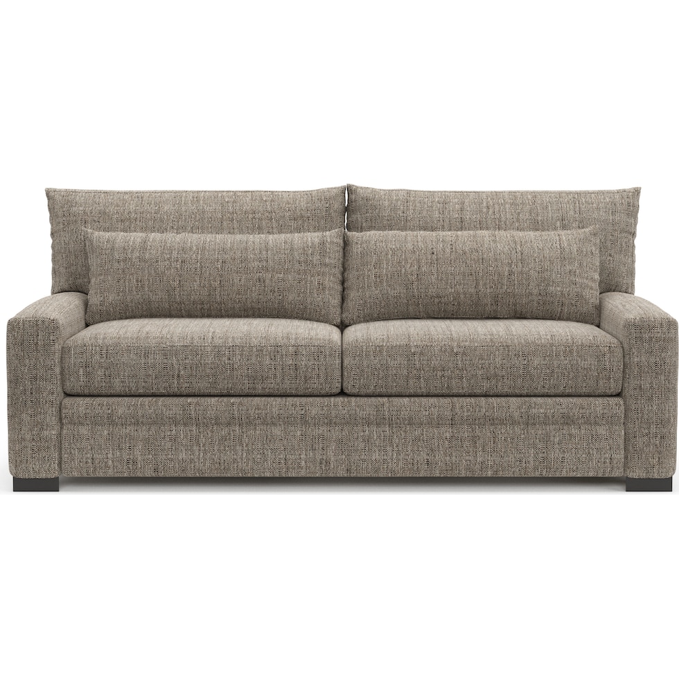 winston gray sofa   