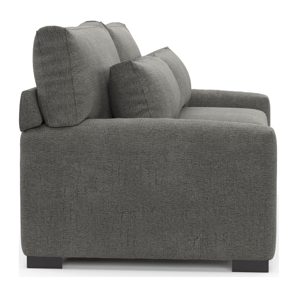 winston gray sofa   