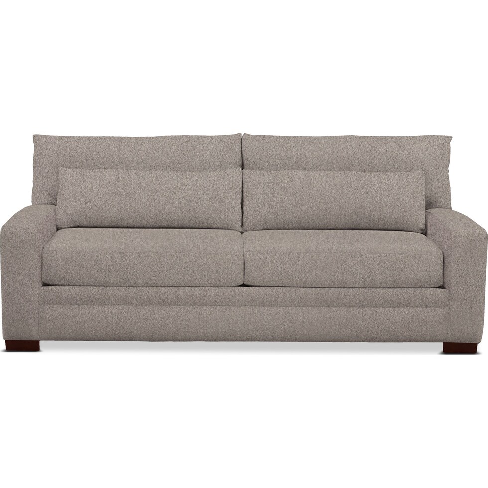 winston gray sofa   