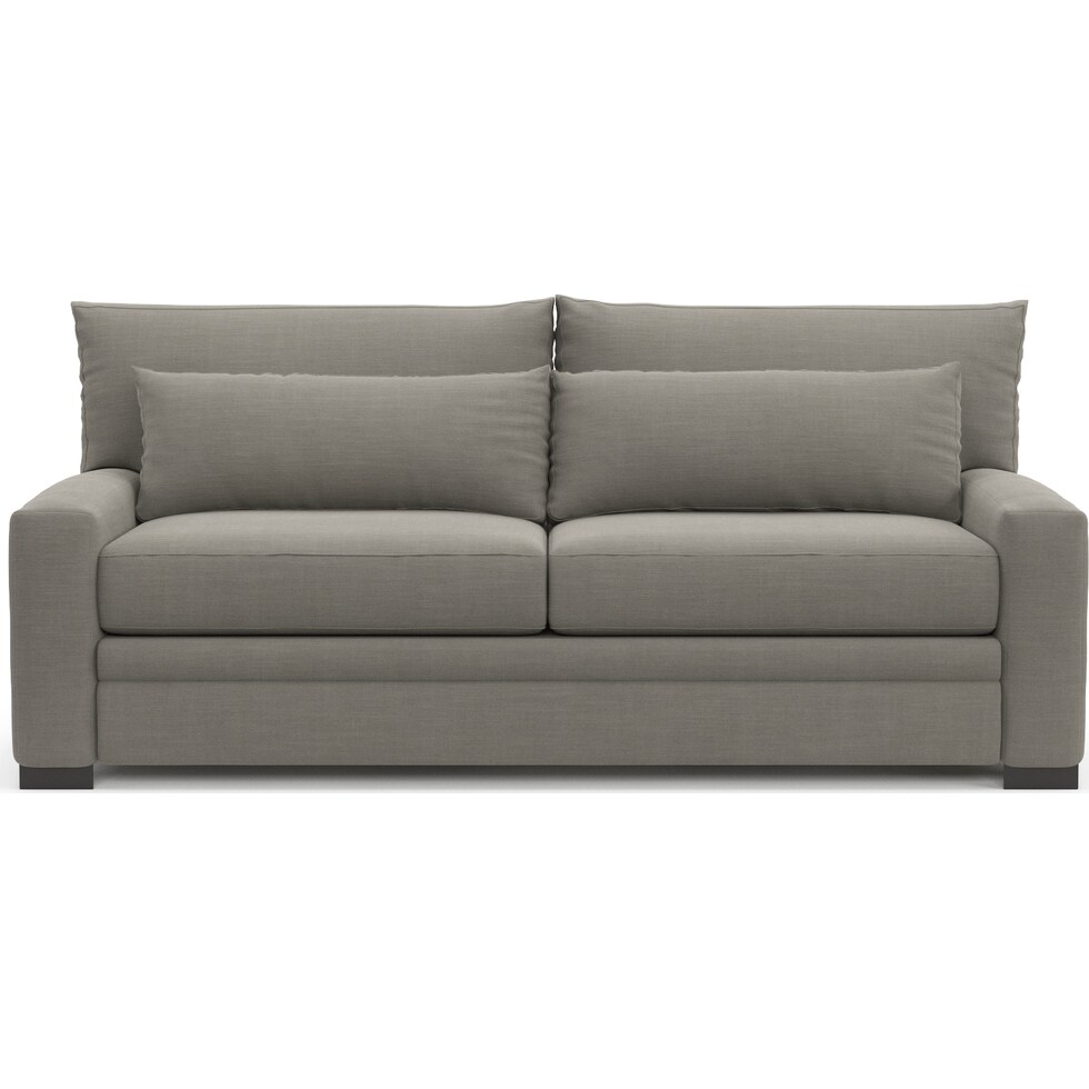 winston gray sofa   