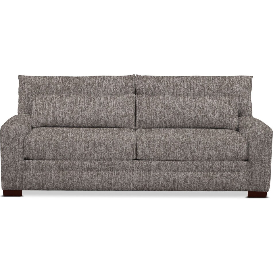 Winston Foam Comfort Performance Fabric Sofa Halifax Dove Value