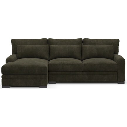 Winston Foam Comfort 2-Piece Sectional with Left-Facing Chaise - Bella Loden