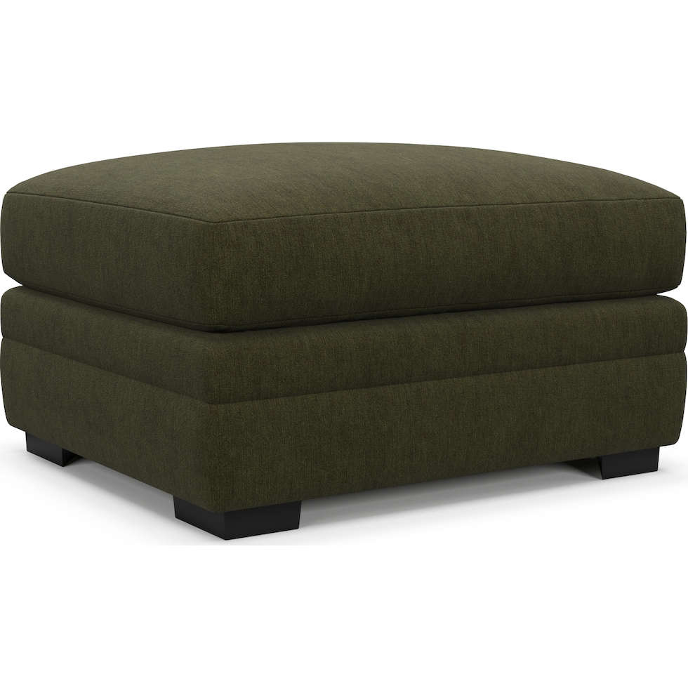 winston green ottoman   