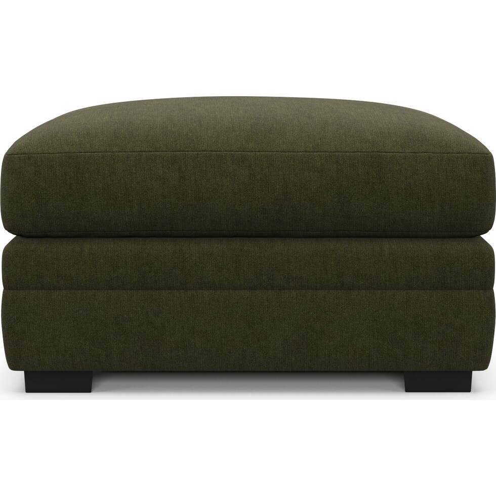 winston green ottoman   