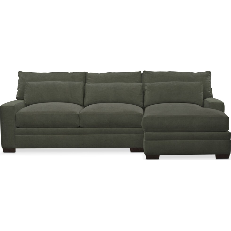winston green sectional   