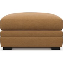 winston light brown ottoman   