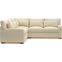 winston light brown sectional   