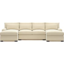 winston light brown sectional   