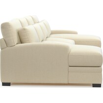 winston light brown sectional   