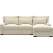 winston light brown sectional   