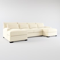 winston light brown sectional web   