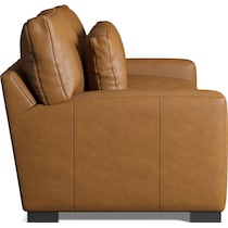 winston light brown sofa   