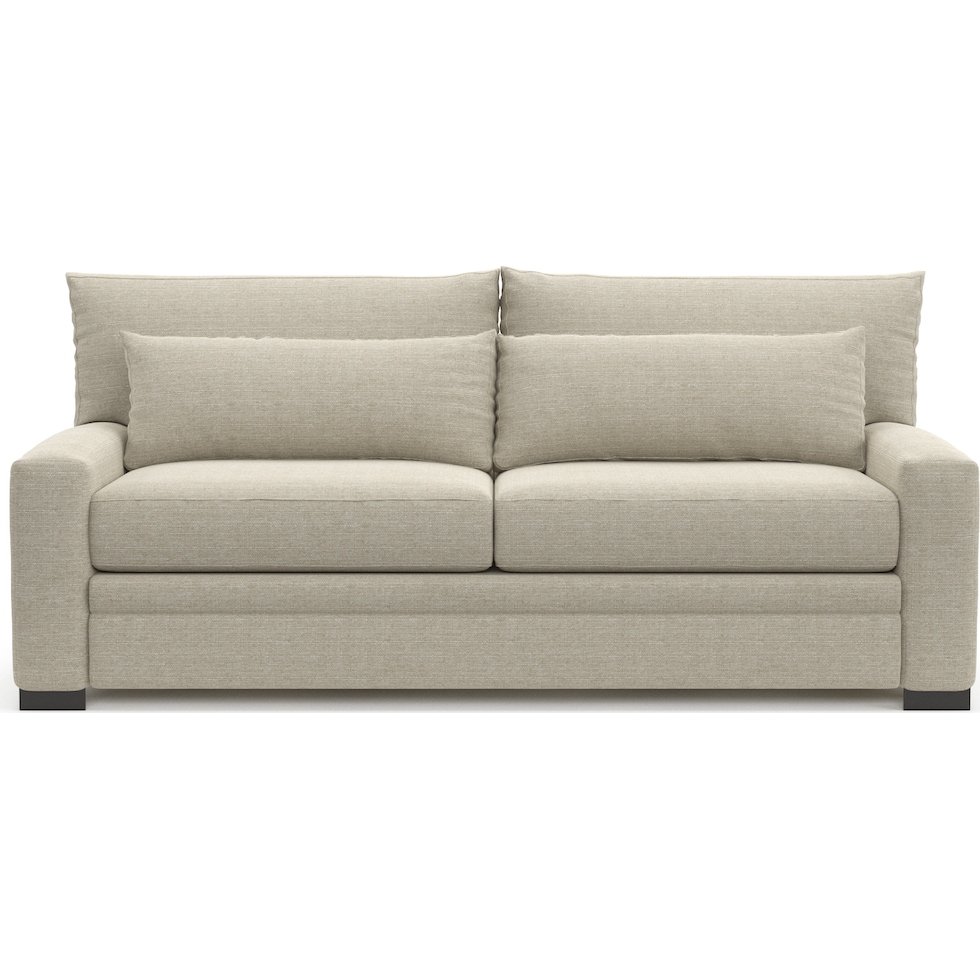 winston light brown sofa   