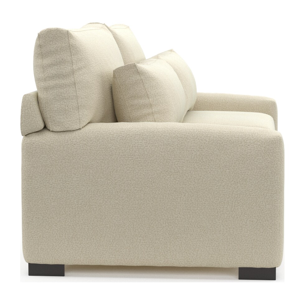 winston light brown sofa   