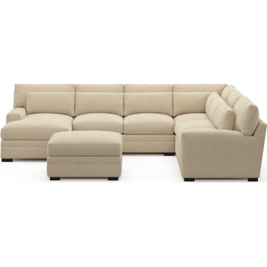 Winston 5-Piece Sectional with Chaise and Ottoman