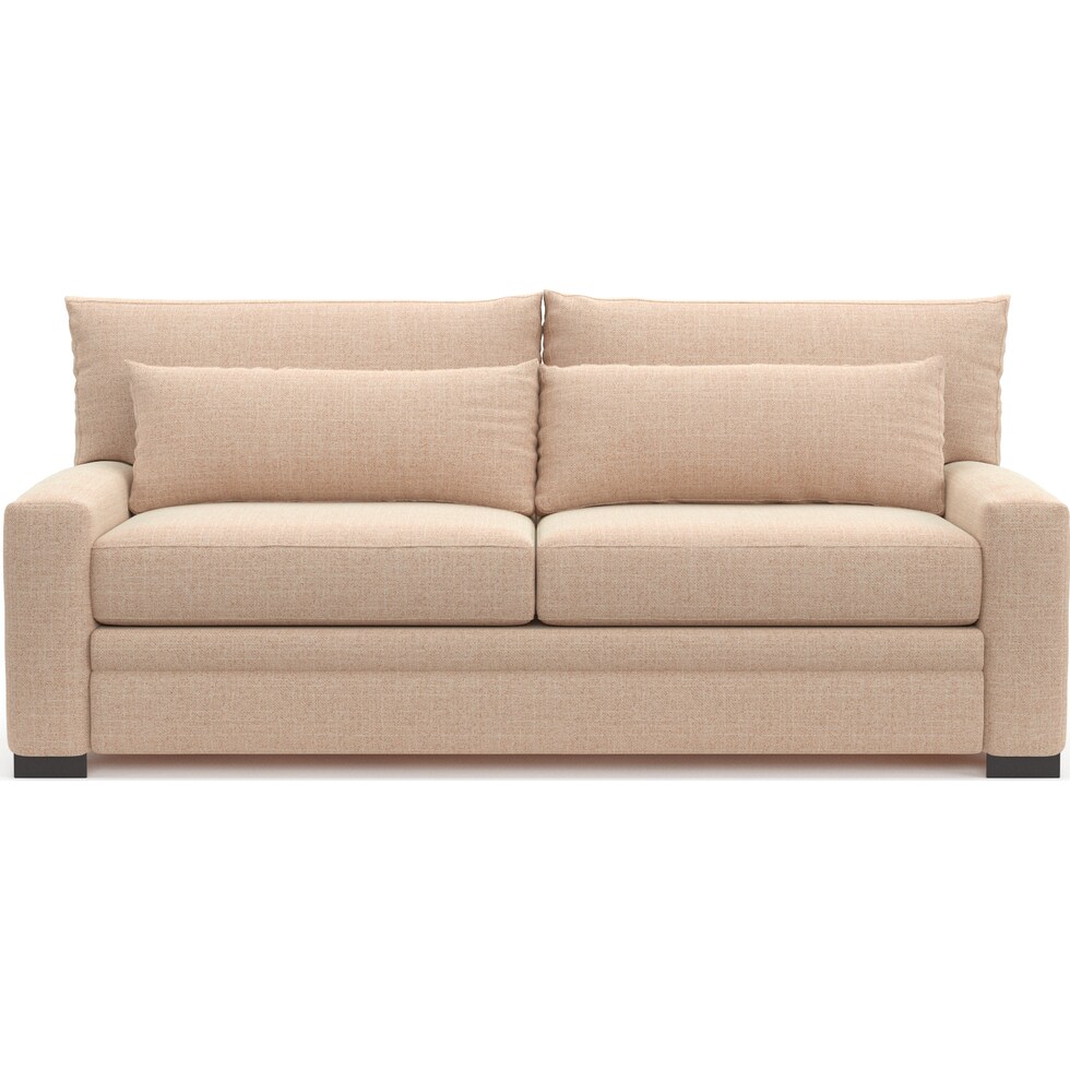 winston orange sofa   