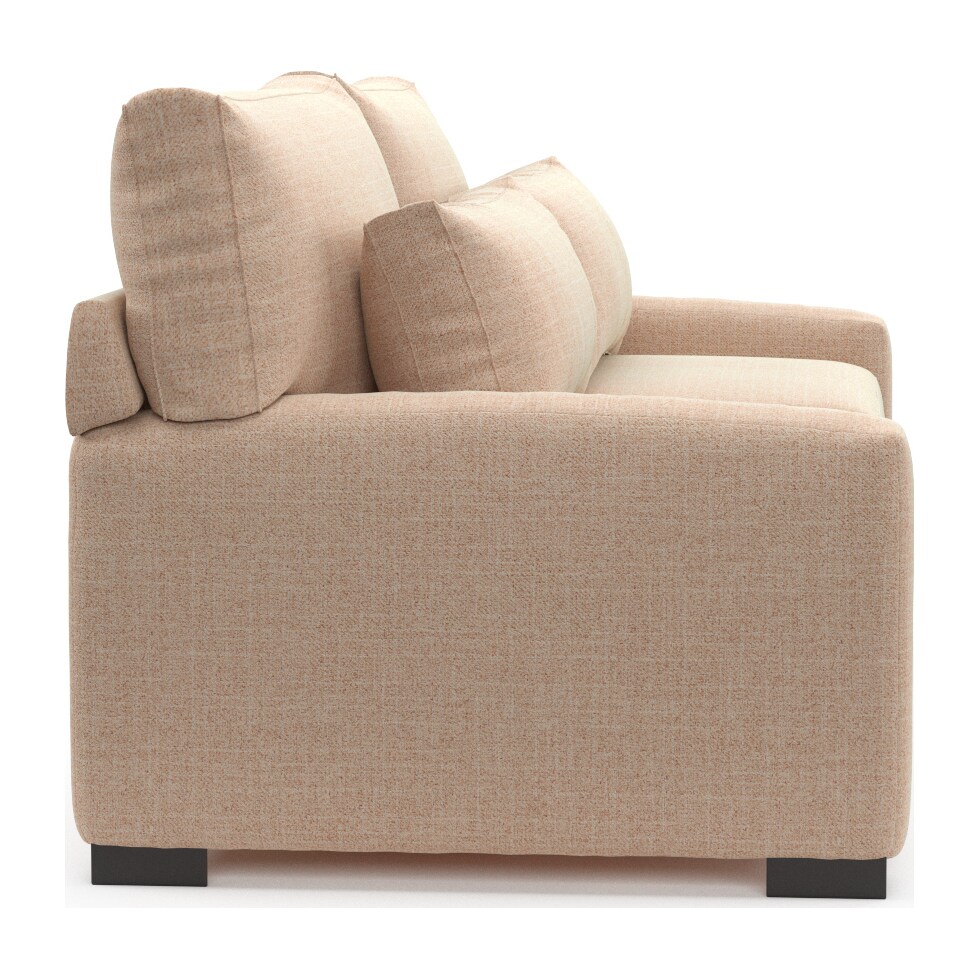 winston orange sofa   