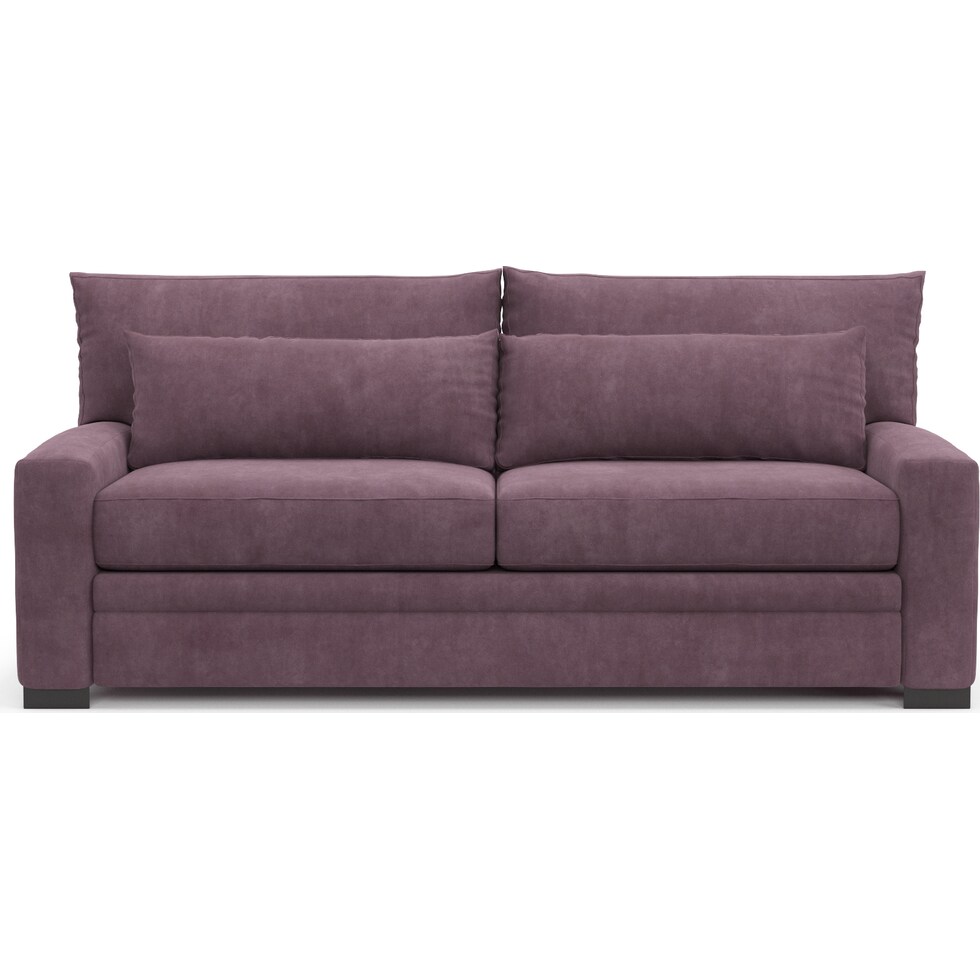 winston purple sofa   