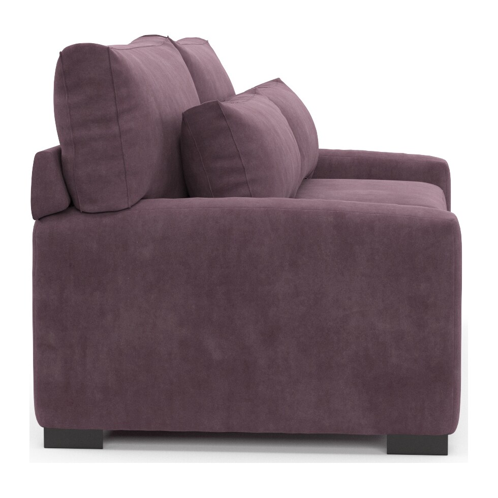 winston purple sofa   