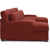 winston red sectional   