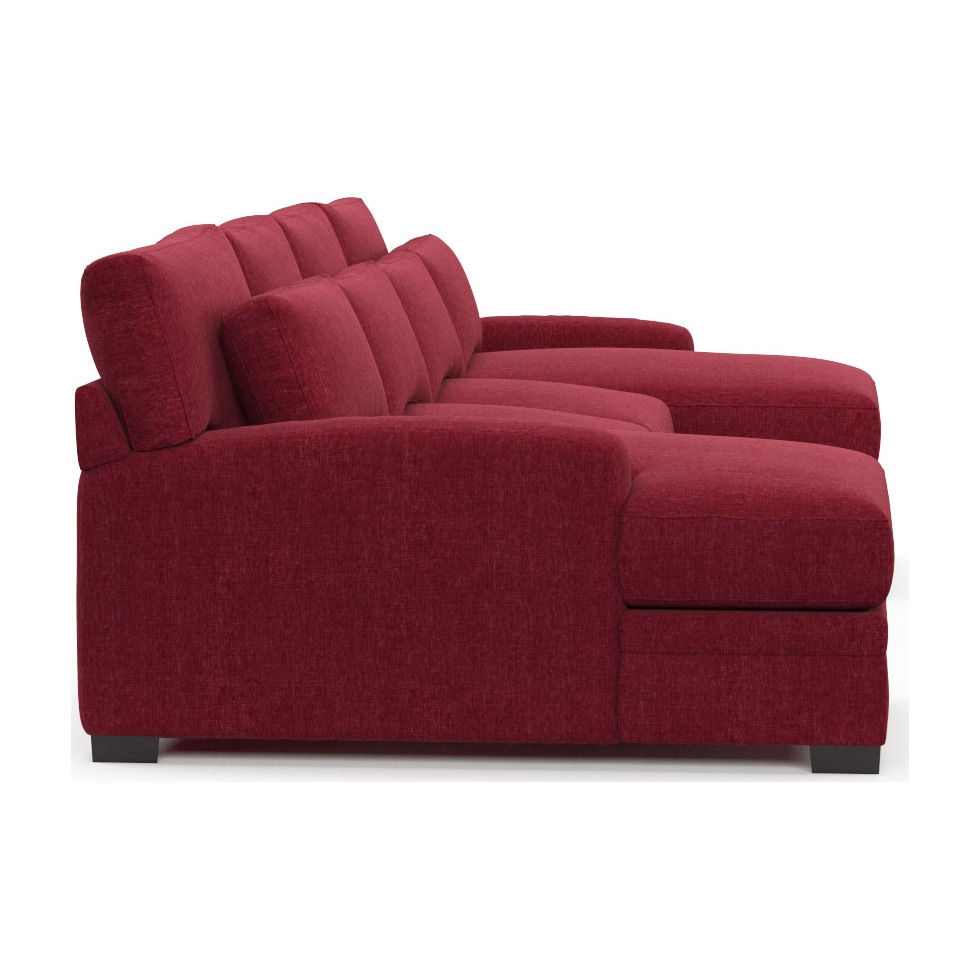 winston red sectional   