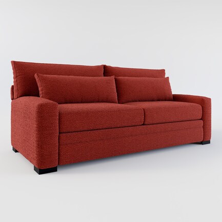 Winston Foam Comfort Sofa - Bloke Brick