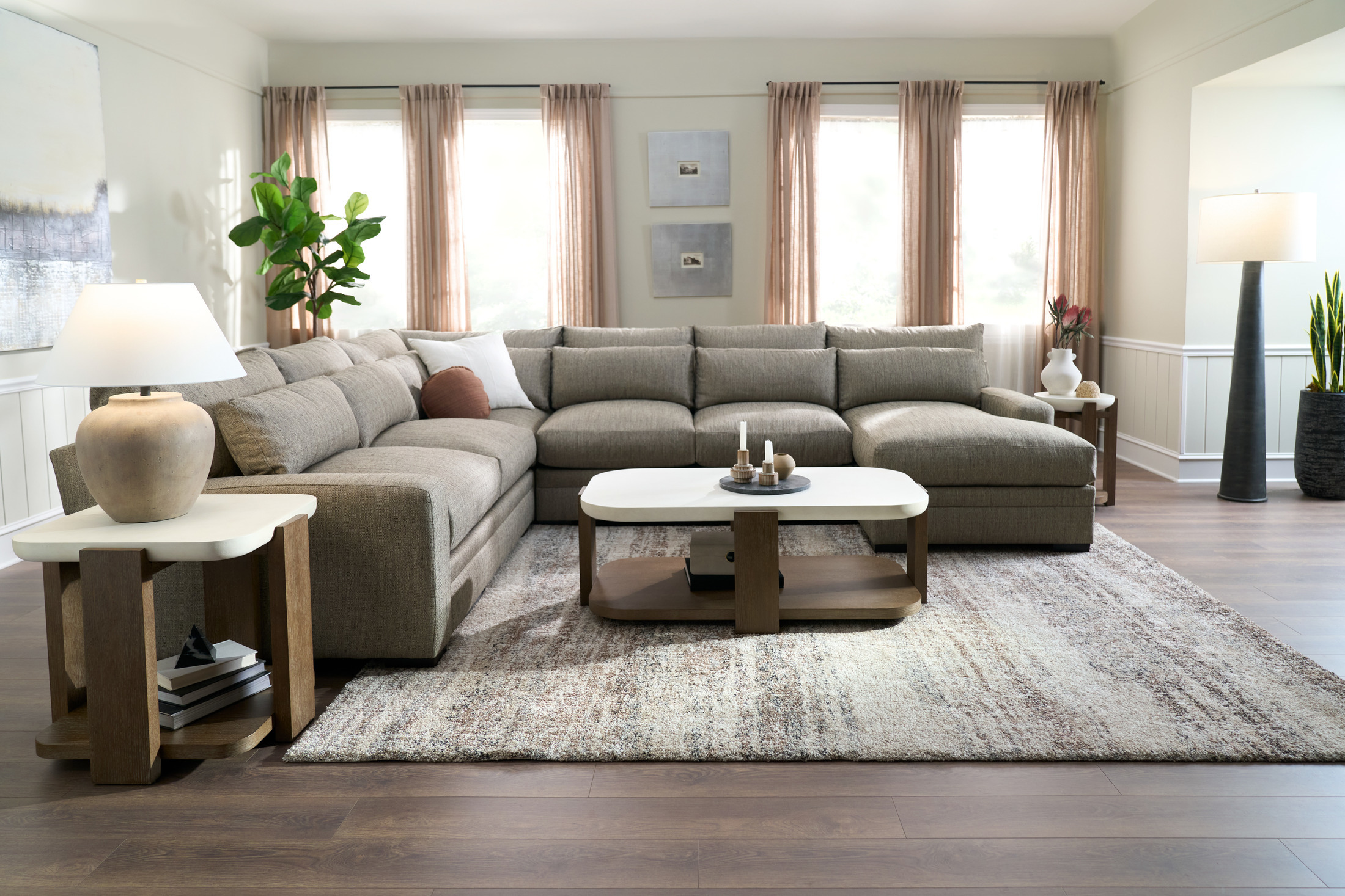 Winston 3-Piece Sectional | Value City Furniture