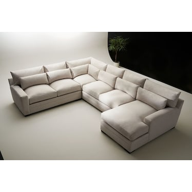 Winston 4-Piece Sectional with Chaise