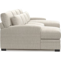 winston white sectional   